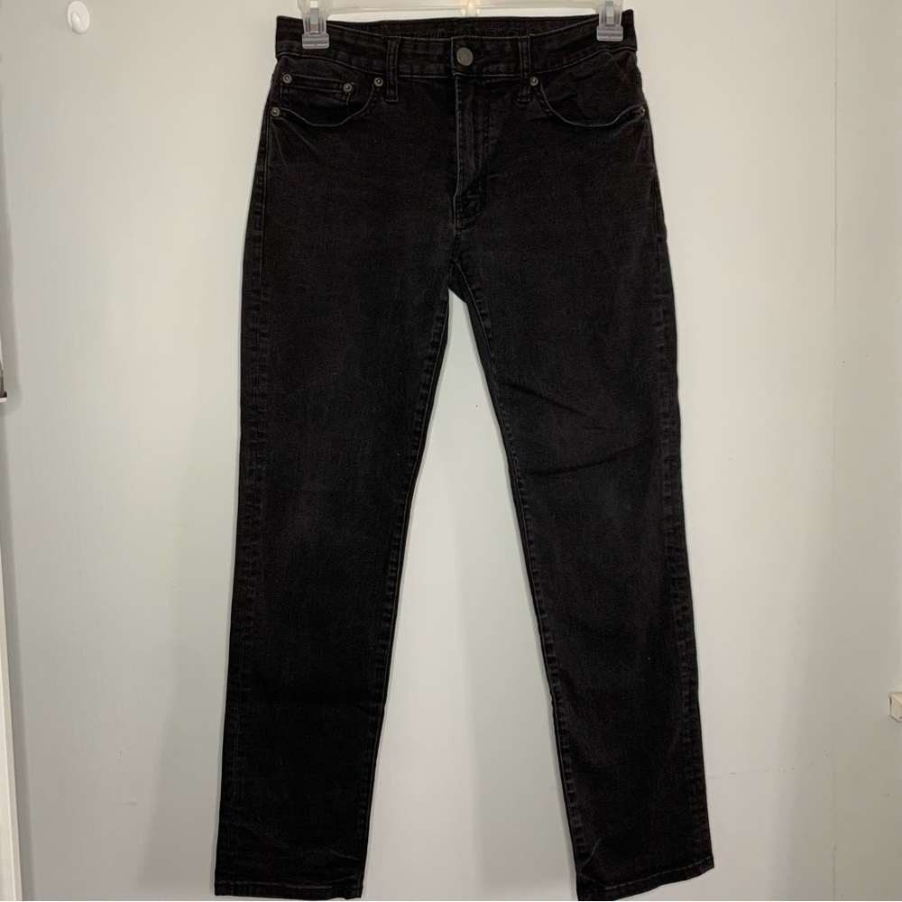 American Eagle Black Ne(X)t Level Skinny Jeans
 Size 29x30 (8)